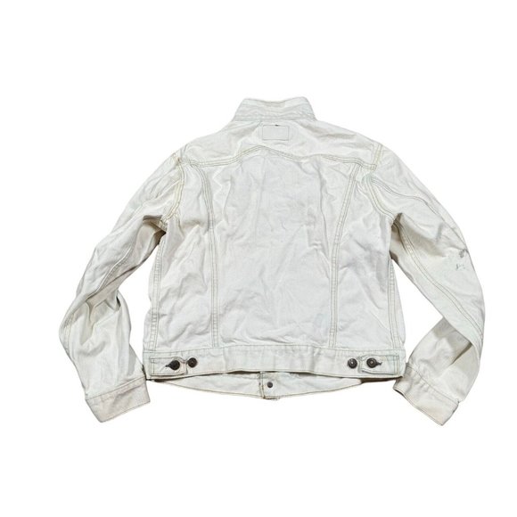 Vintage Levi's Men's Trucker Denim Whit‎ Jacket Sz 42 [FLAWS] - Picture 13 of 15